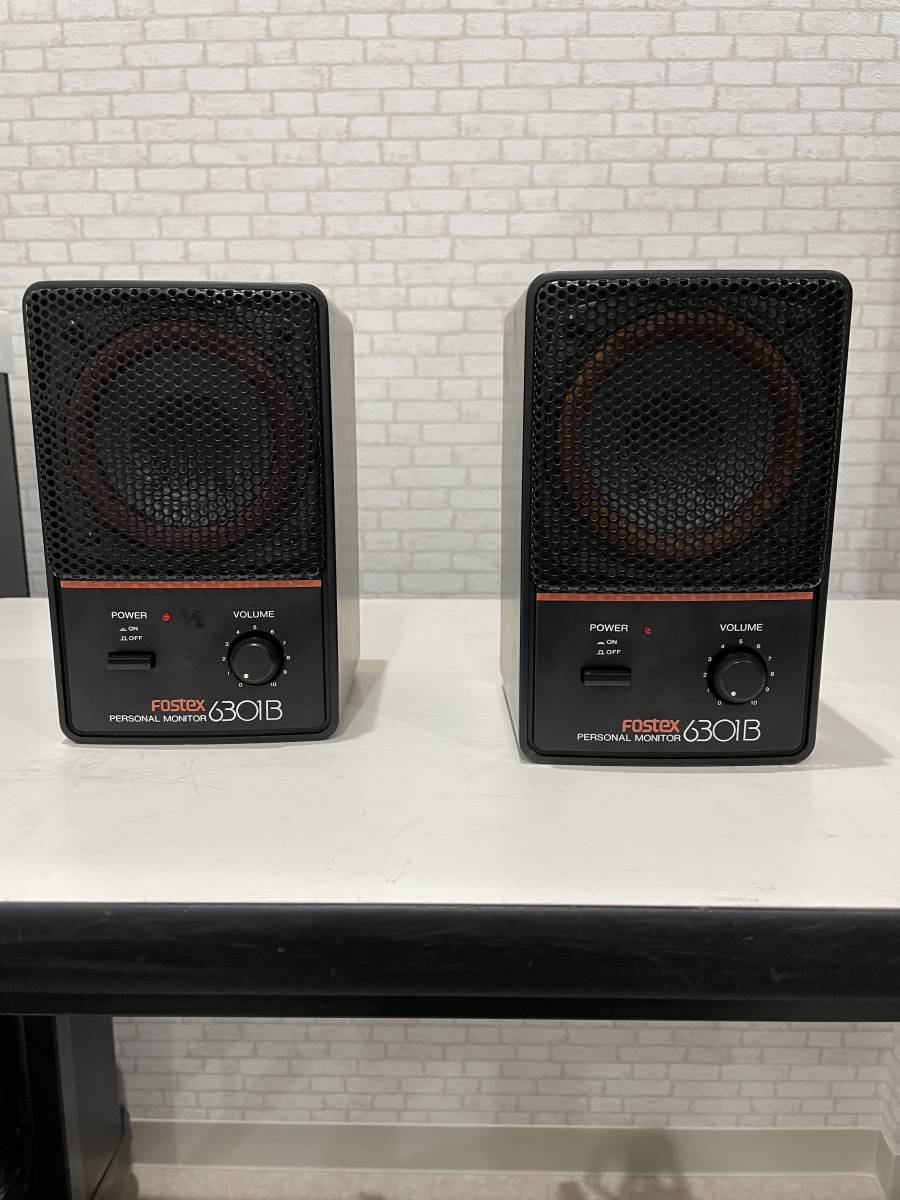 Fostex 6301B ペア FOSTEX 6301B-H アクティブモニタースピーカー