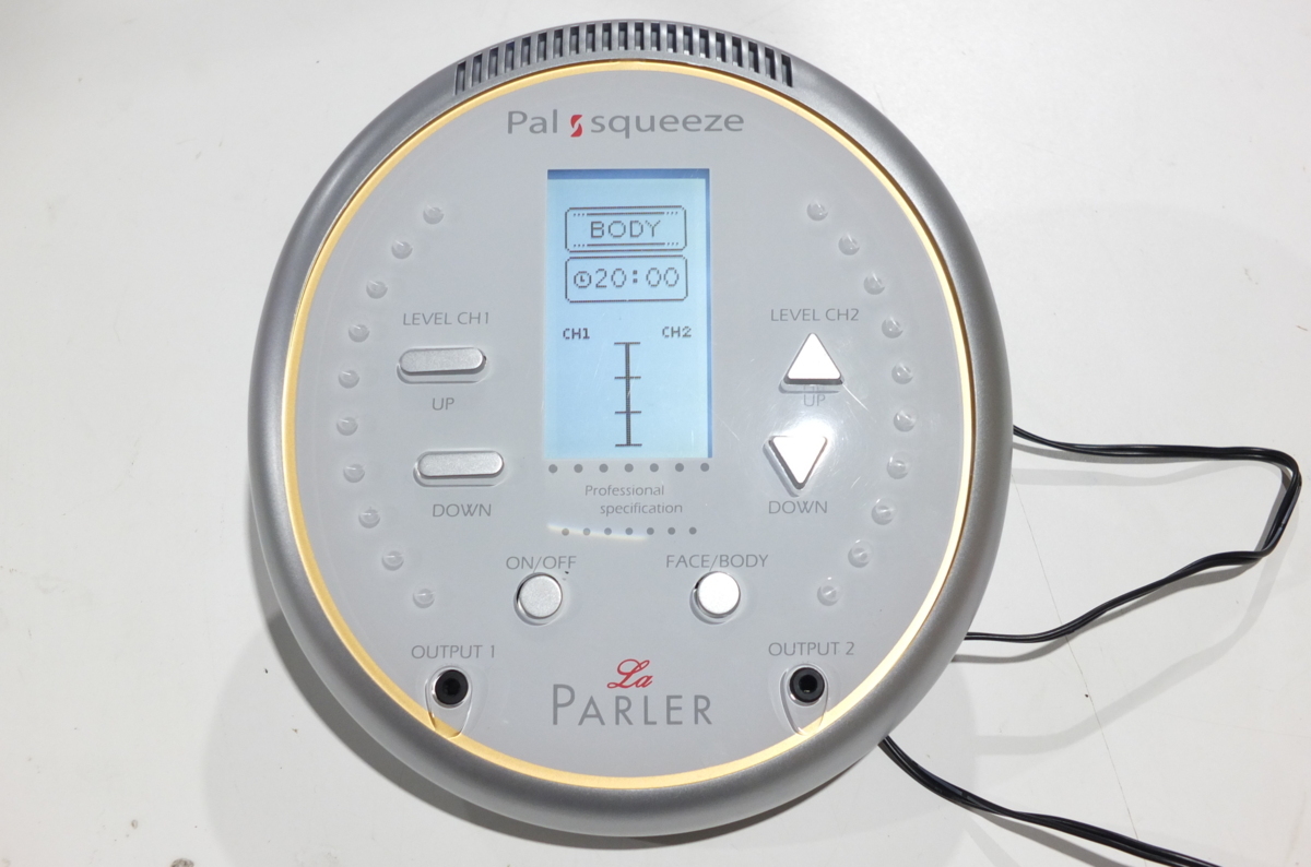Pal Squeeze Plus ボディケア機器　（値下げ◯） q1330】 PARLER Pal squeeze パルスクイーズ 美容機器 ボディケア 筋肉