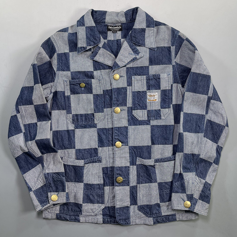 爆買い，定番 Calee キャリー パッチワーク デニム カバーオール M(Mサイズ)｜売買されたオークション情報、yahooの商品情報をアーカイブ公開 - オークファン ジージャン