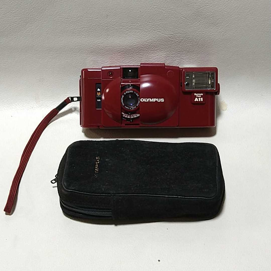 オリンパス OLYMPUS コンパクトカメラ XA2 、フィルムカメラ (ジャンク