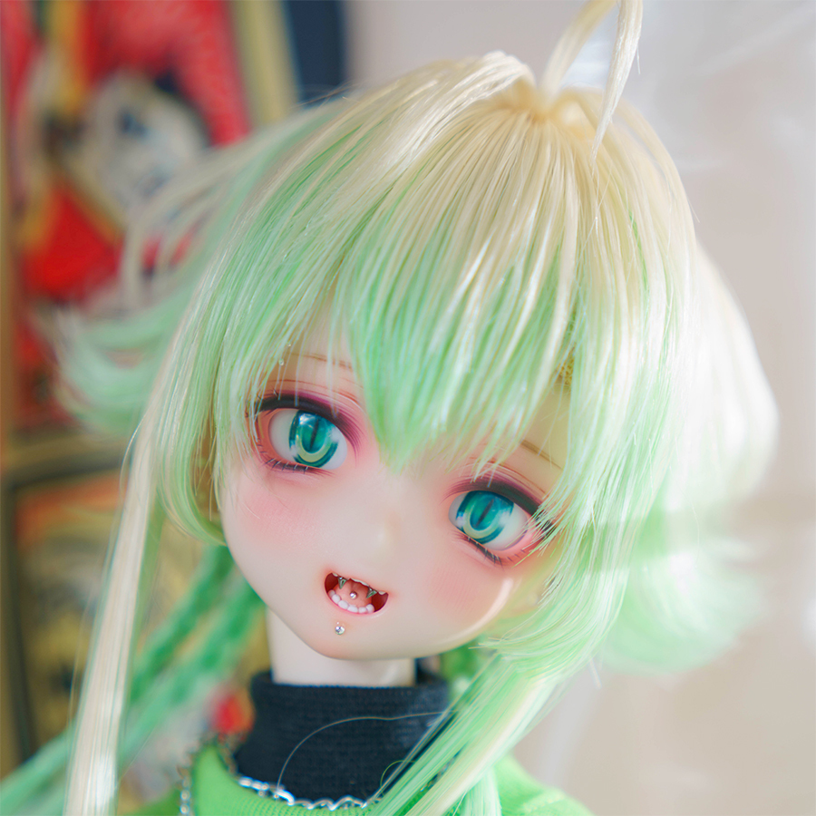 超激得，低価 LittleLady DDH-10 SW肌 カスタムヘッド+アイ＋ウィッグ＋おまけ 衣装 ソフビ盛り(パーツ)｜売買されたオークション情報、yahooの商品情報をアーカイブ公開 - オークファン パーツ