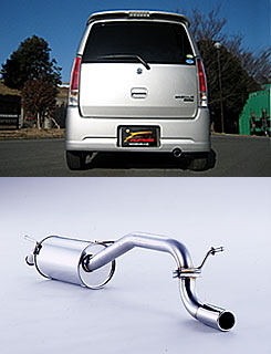フジツボ ワゴンR MH21S マフラー レガリスK FUJITSUBO ワゴンr