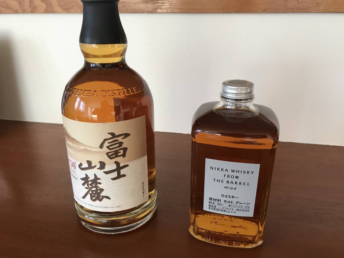 まとめ売りニッカ 樽熟原酒50 フロム・ザ・バレル＆富士山麓 フロム 
