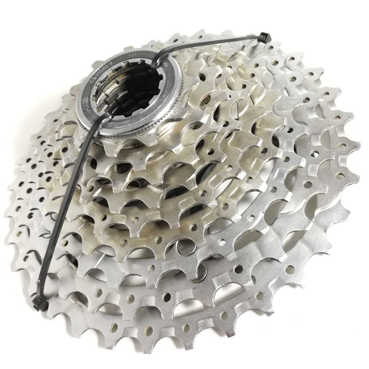 Shimano 11-34T 9s カセットスプロケット シマノ CS-HG800 CS-HG80 