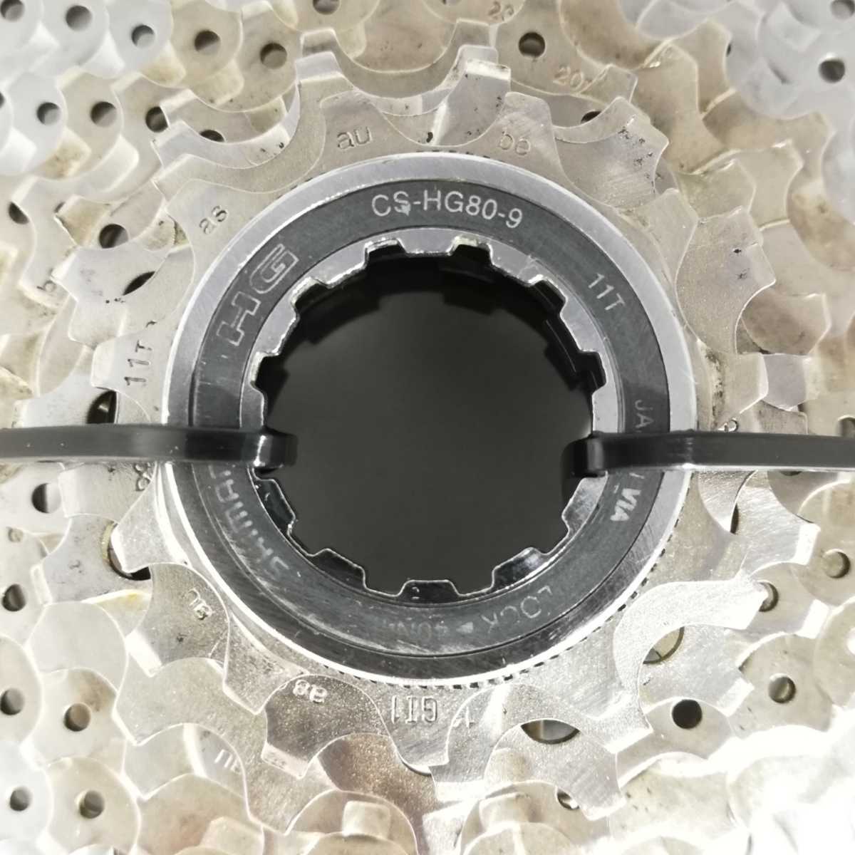 Shimano 11-34T 9s カセットスプロケット シマノ CS-HG800 CS-HG80 