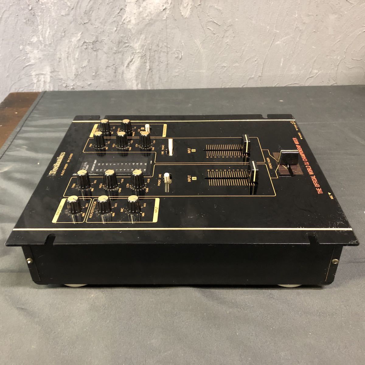 ○[Ja-2-re] Technics SH-DJ1200 DJミキサー 動作ワケあり品 