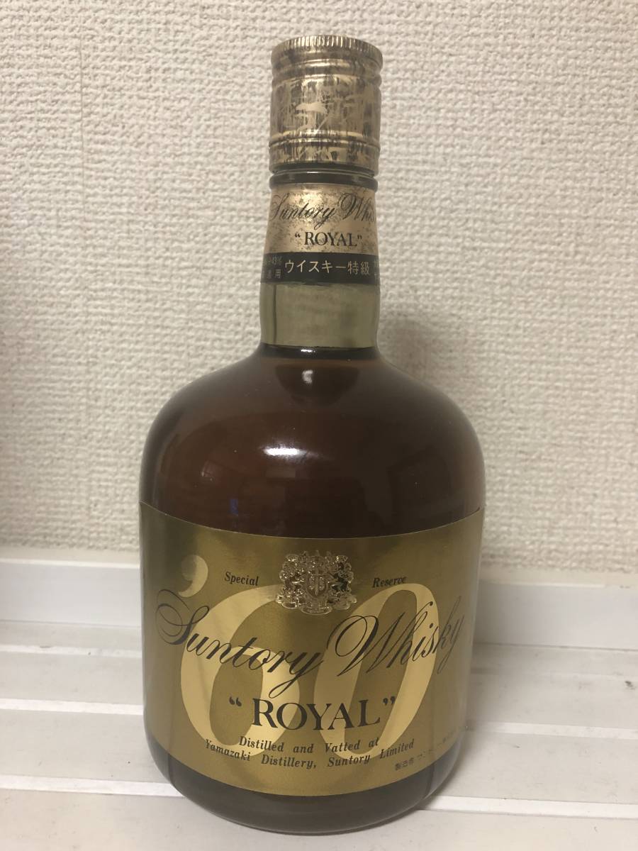 ウイスキー特級サントリーウイスキーローヤル丸瓶760ml 堂島浜通