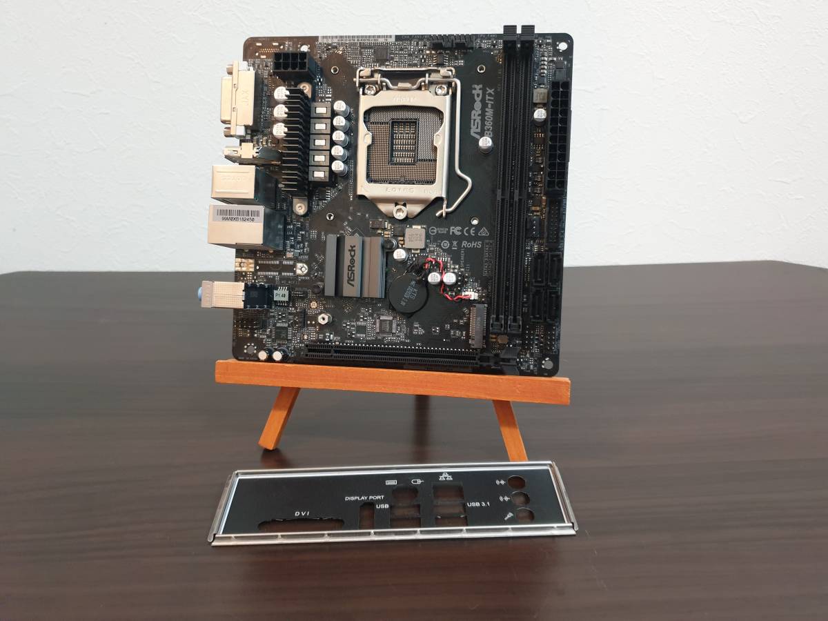 ASRock B360M-ITX⁄ac LGA Motherboard 0 Intel LGA1151 B360 B360M-ITX