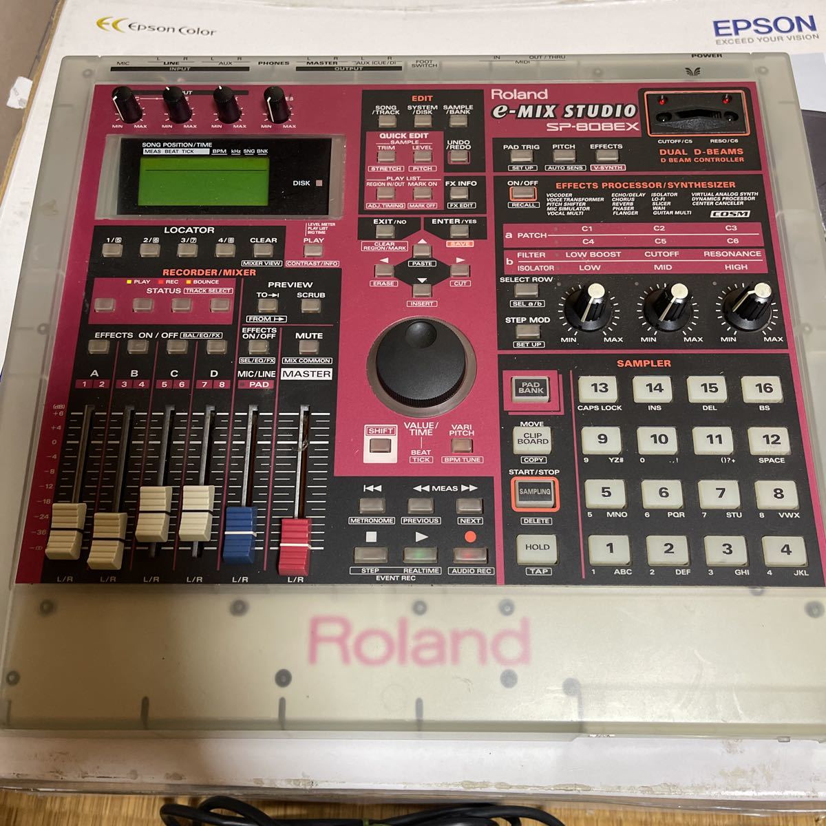 Roland SP-808EX e-MIX STUDIO 音響器材 オーディオ ジャンク Roland SP-808EX e-MIX STUDIO 音響器材 オーディオ ジャンク
