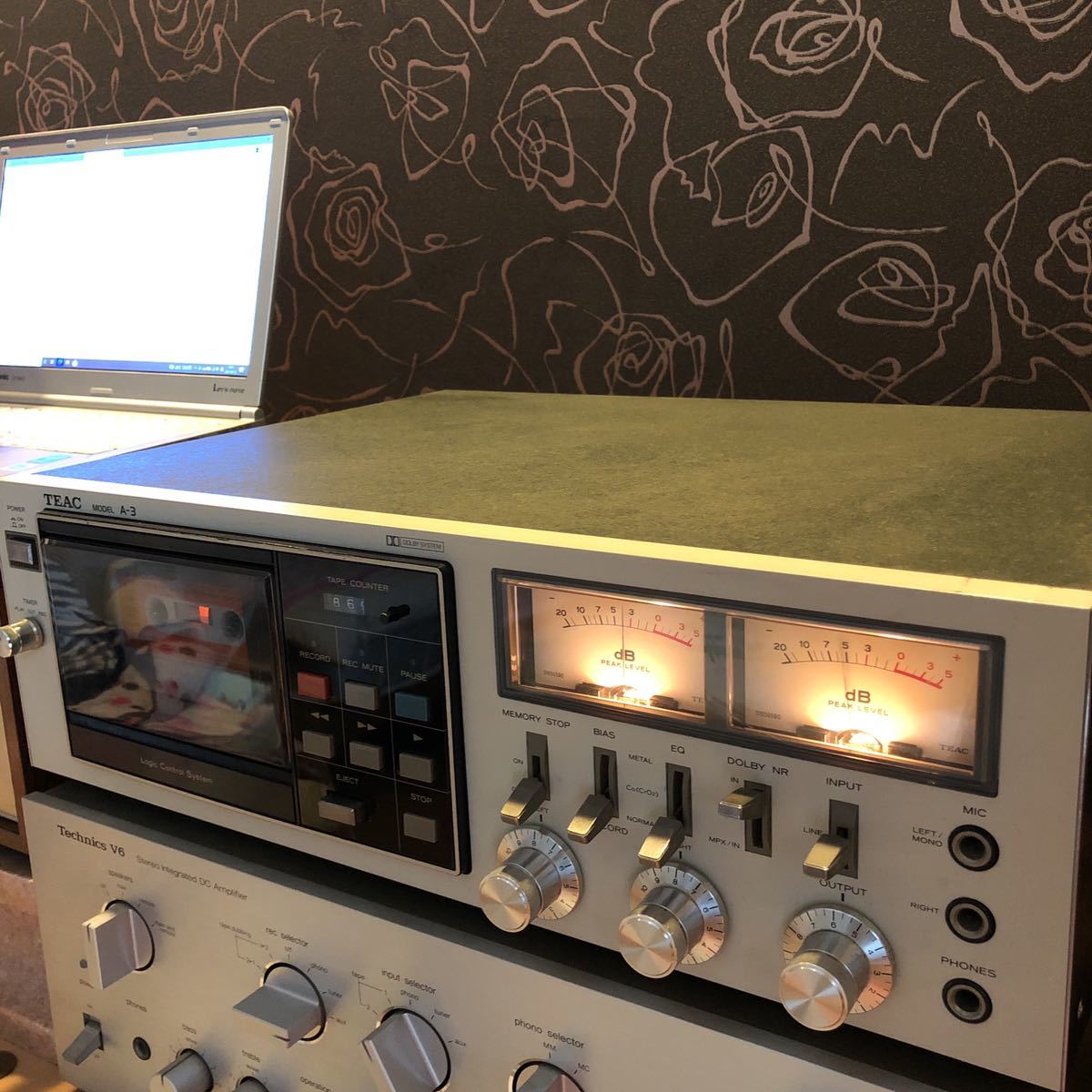TEAC カセットデッキ A-3 希少 外観良好 通電OK - メルカリ MODEL