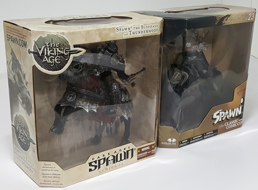 ジャンク】【中古】スポーン シリーズ22 他 サンダーフーフ DXセット