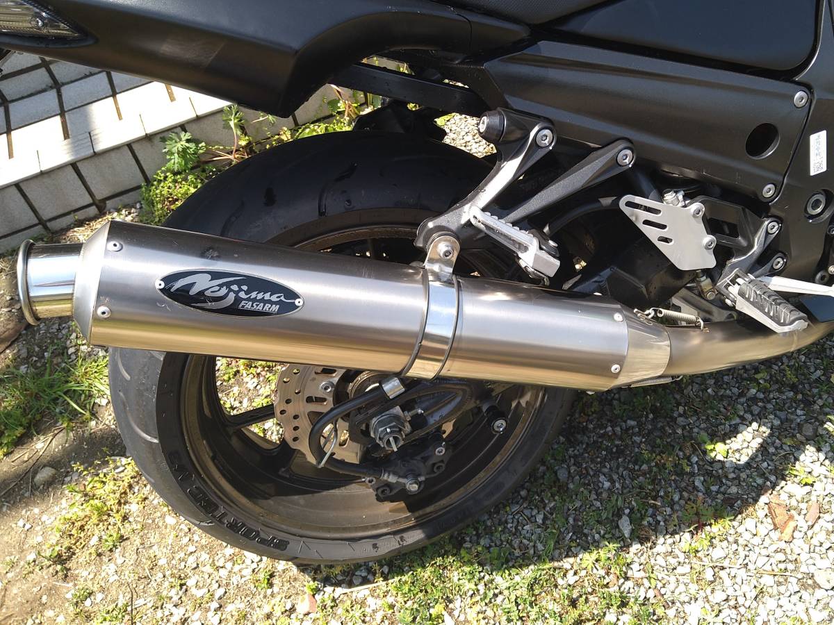 ZZR1400 NOJIMA FASARM フルエキ S｜チタン ツイン マフラー FASARM