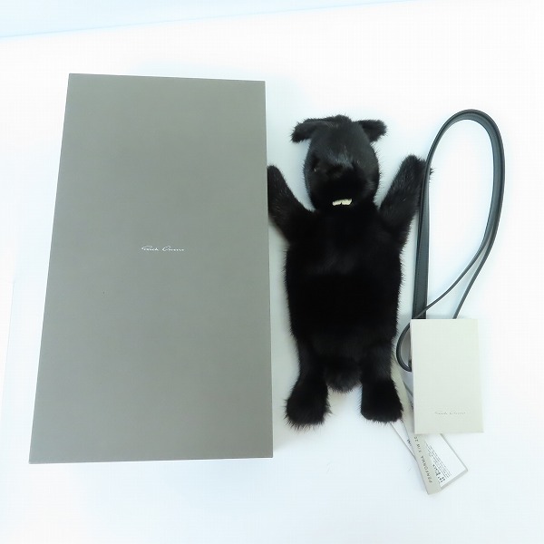 未使用】Rick Owens/リックオウエンス HUN FAT BUNNY ミンクファー  