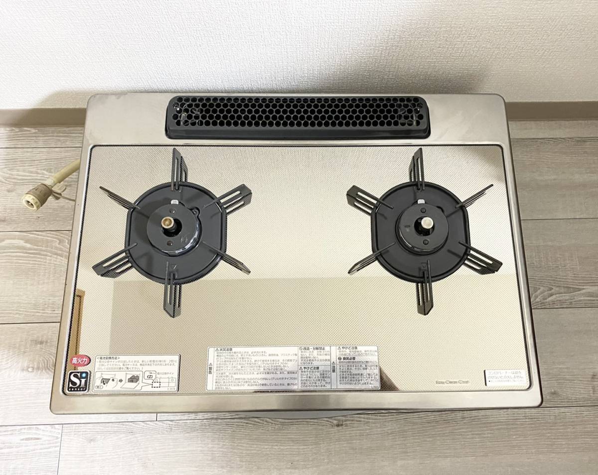 中古品NORITZ ノーリツ ガスコンロ NLW2170 ASKSTLS S-Blink