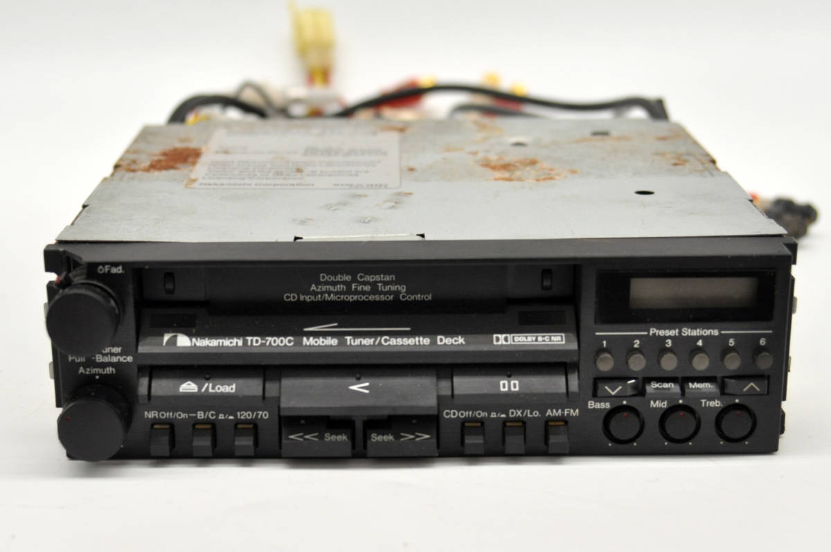 Nakamichi カセットデッキ ナカミチ ジャンク品 TD700 オーディオ CD