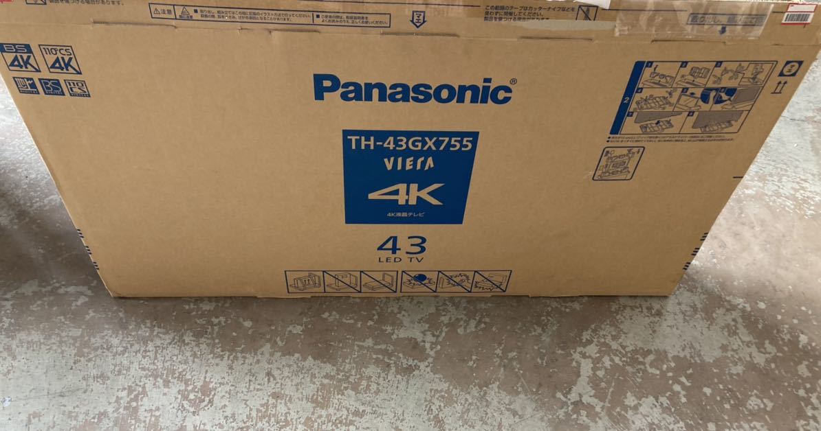 Panasonic 4K液晶テレビ TH-43GX755