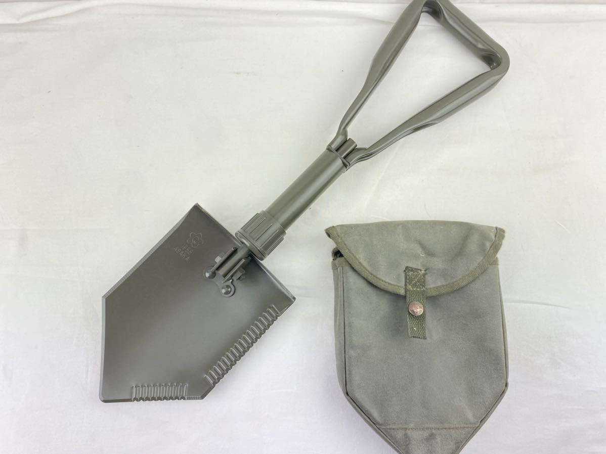 陸上自衛隊 迷彩 : 携帯シャベル覆い 携帯シャベル2形覆い ～ 中身は