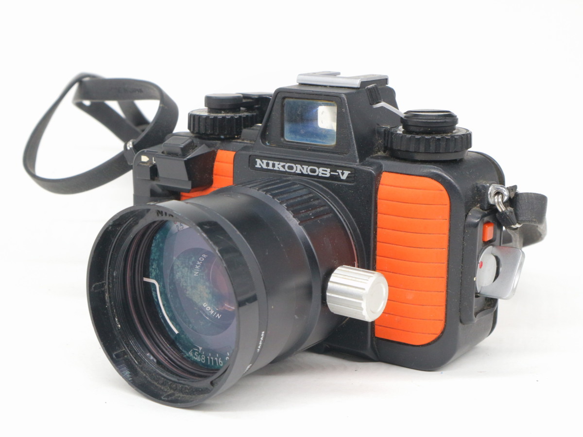 Nikon NIKONOS-V 水中フィルムカメラ オレンジ 一眼レフ フィルム