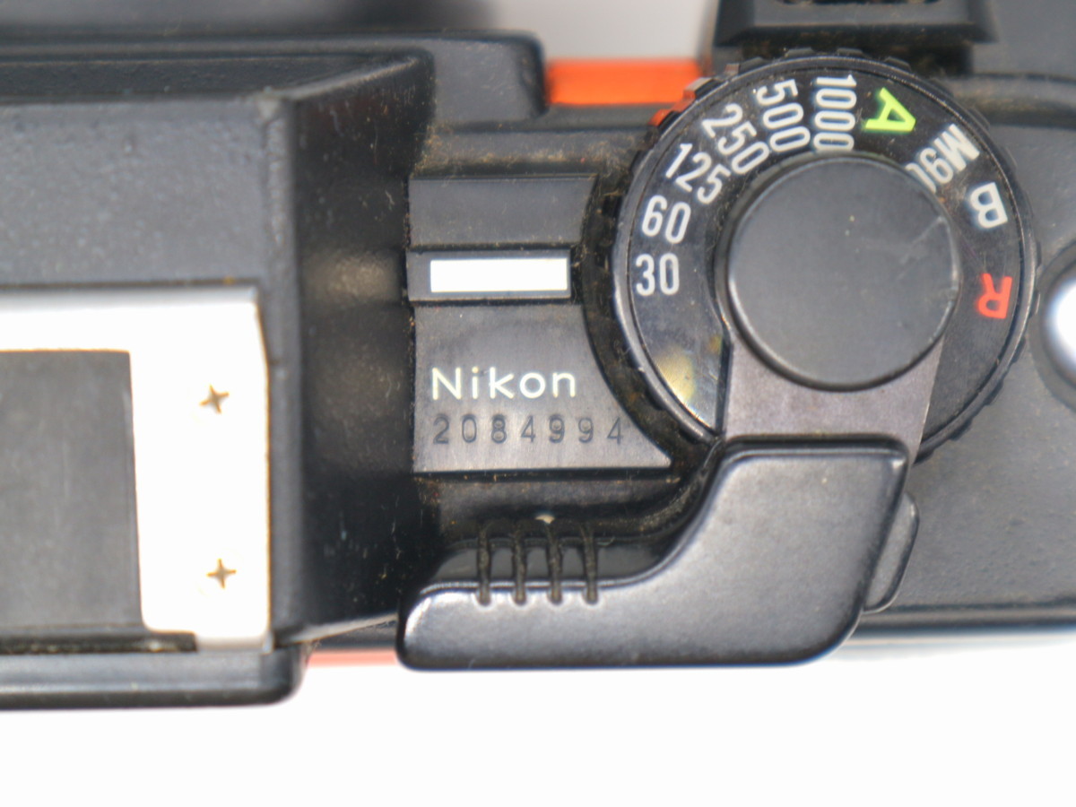 Nikon NIKONOS-V 水中フィルムカメラ オレンジ 一眼レフ フィルム