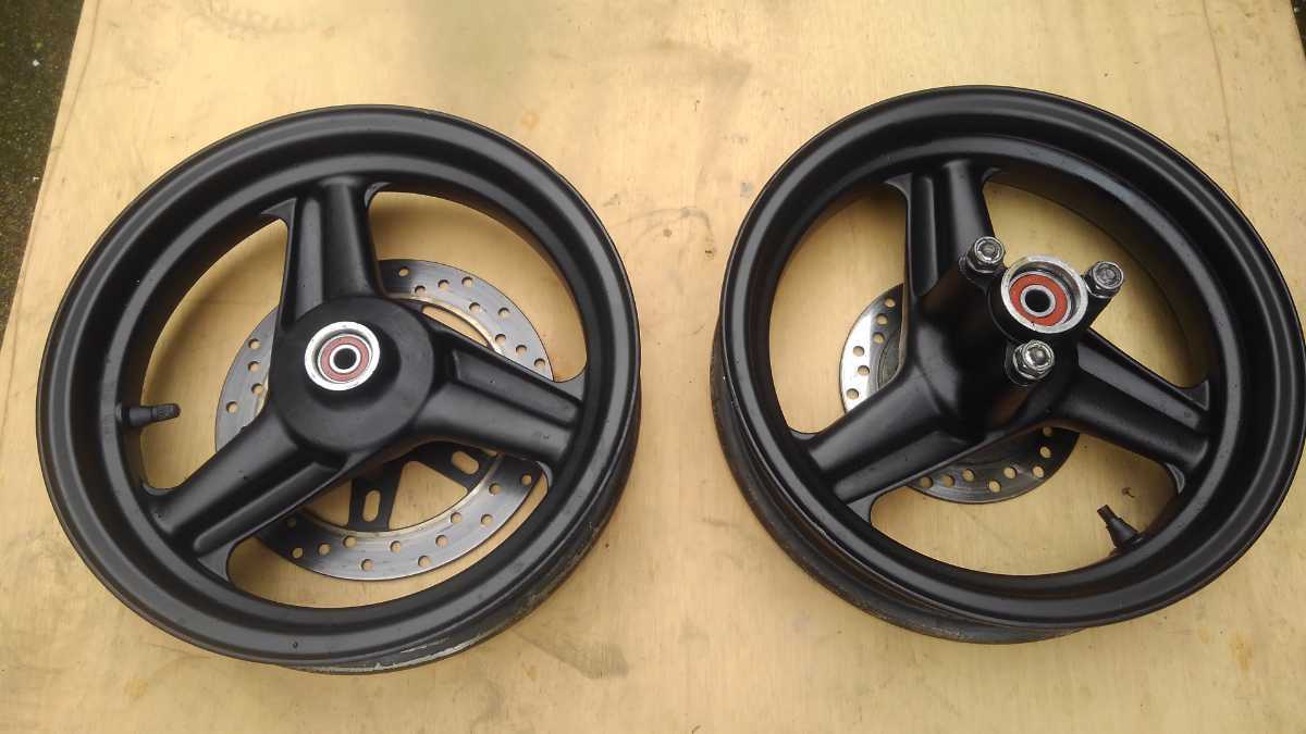 NSF100、NSR50ホイール前後セット。 ホンダ用 オートバイ 【公式通販】