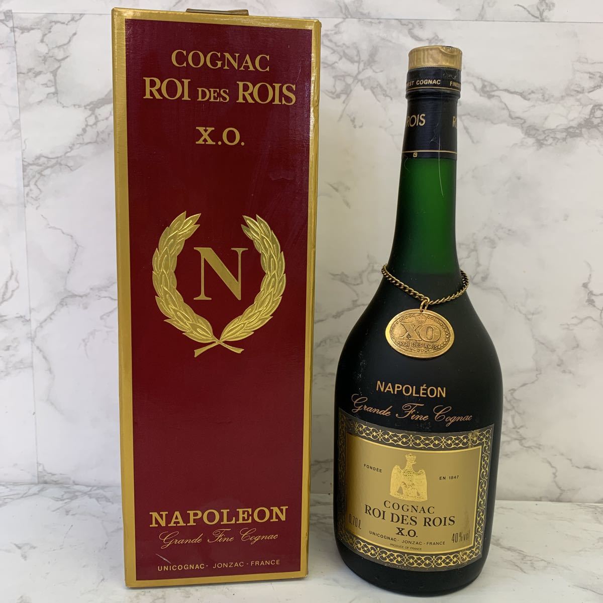 AY 未開封NAPOLEON COGNAC ROI DES ROIS X.O. ナポレオン コニャック