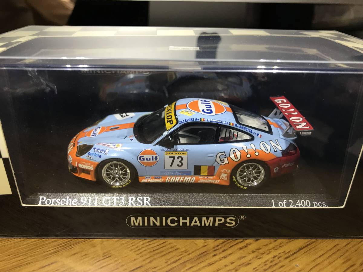  PMA 1/43 Porsche 911 GT3 RSR No73 LM 2006 1976 Gulf(レーシングカー)｜売買されたオークション情報、yahooの商品情報をアーカイブ公開 - オークファン レーシングカー
