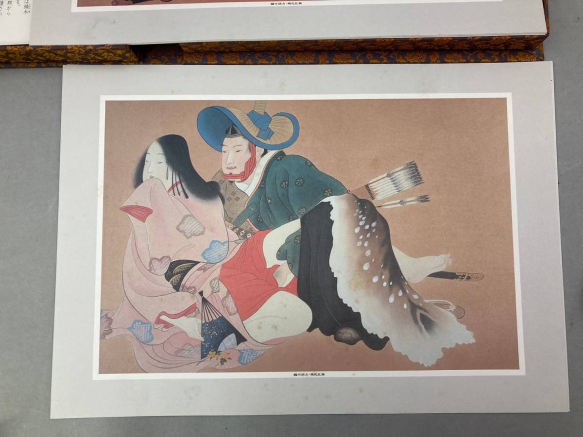 画巻 美人画 風俗画 昭和初期作品 鏑木清方 飛花乱舞 日本画 美術品