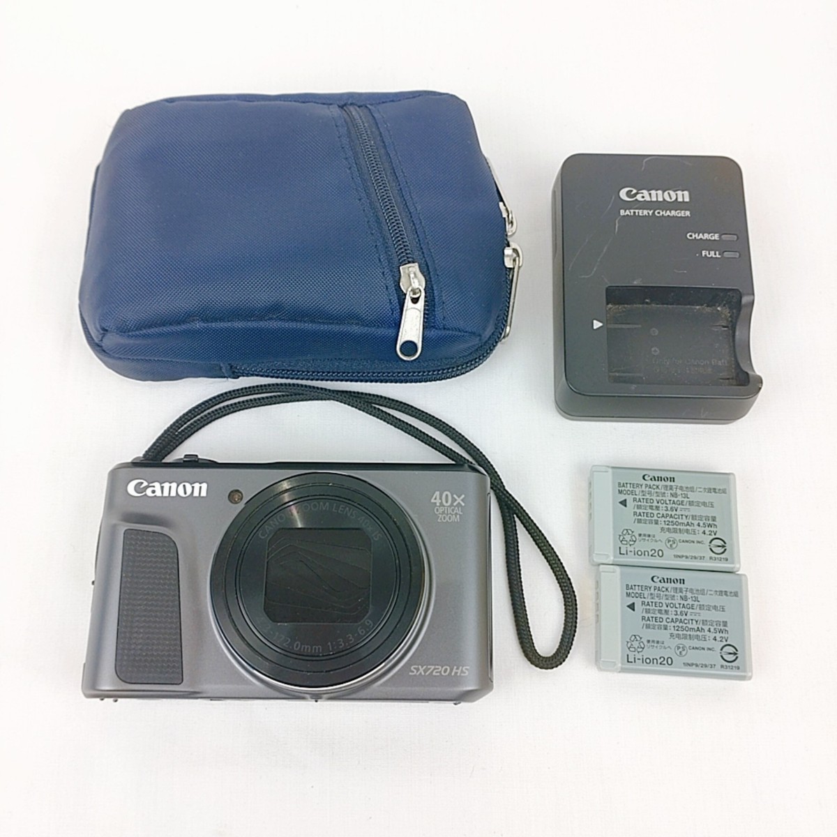 Canon PowerShot SX720 HS PC2722 本体/バッテリー2つ/充電器 動作 
