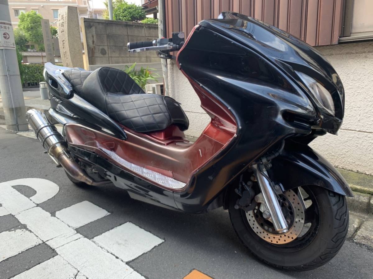 ☆エンジン始動(条件あり) 現状車☆ヤマハ マジェスティC 250 SG03J