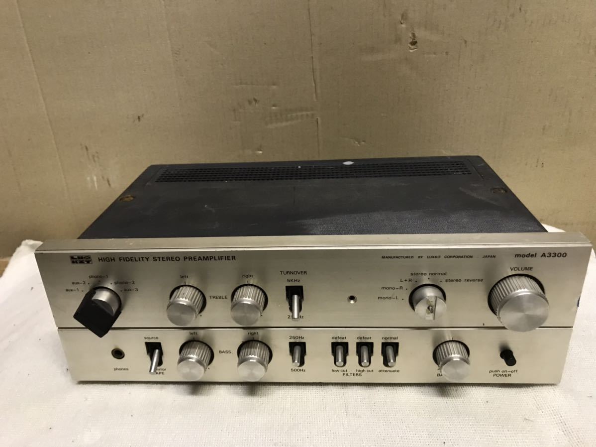 LUXKIT A3300 真空管プリアンプ◇ジャンク品 ジャンク品LUXMAN⁄LUXKIT