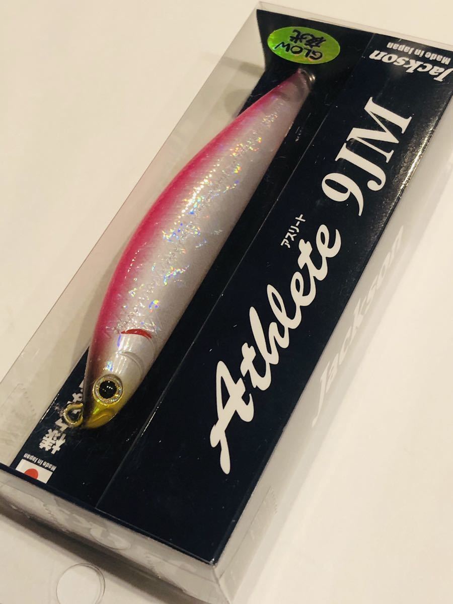 ジャクソン アスリート9jm パールピンクグロー シーバスヒラメサクラマス海アメ青物ジグミノー ミノー 売買されたオークション情報 Yahooの商品情報をアーカイブ公開 オークファン Aucfan Com