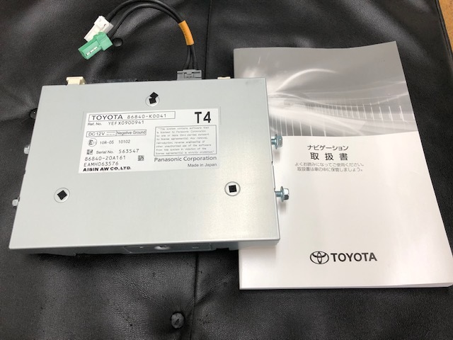 トヨタ純正エントリーナビキット R2年式以降アルファード ヴェル
