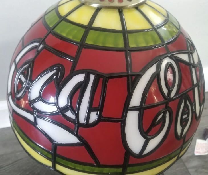 Coca-Cola コカ コーラ ティファニースタイル デスク ランプ ステンド