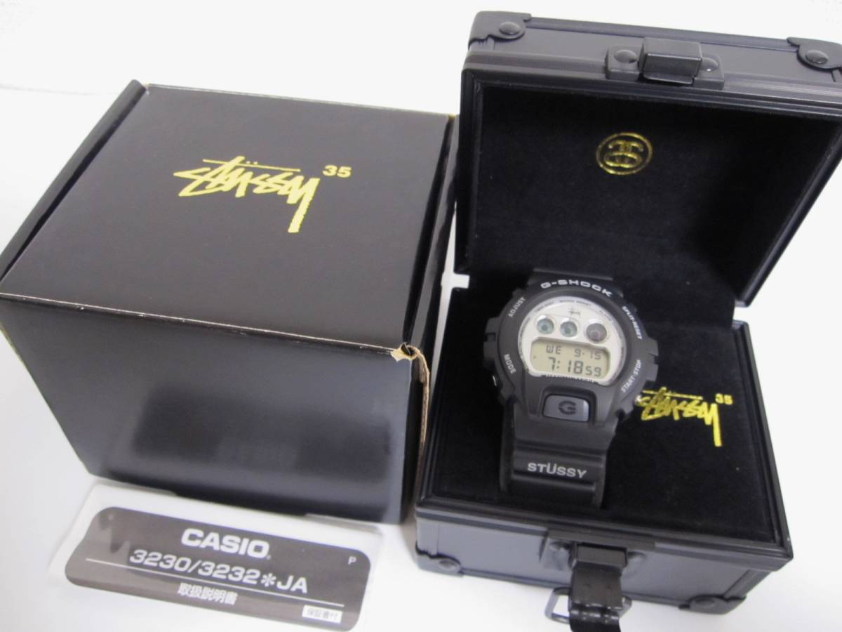 Limited Anniversary G-SHOCK STUSSY Stussy Watch Casio 35th x