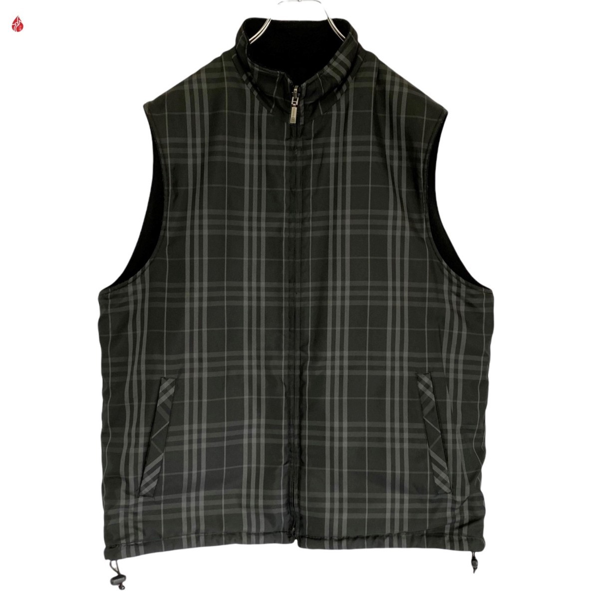 【BURBERRY GOLF】極美品 ベスト ノバチェック リバーシブル BURBERRY GOLF】極美品 ベスト ノバチェック リバーシブル BURBERRY