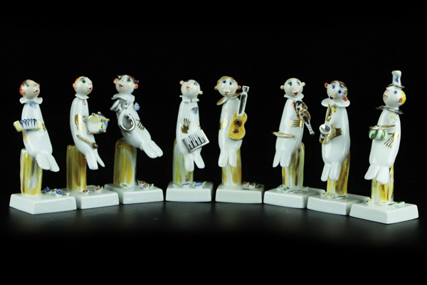 魁 本物保証 Meissen マイセン ペーター シュトラング 手ひねり人形 森 