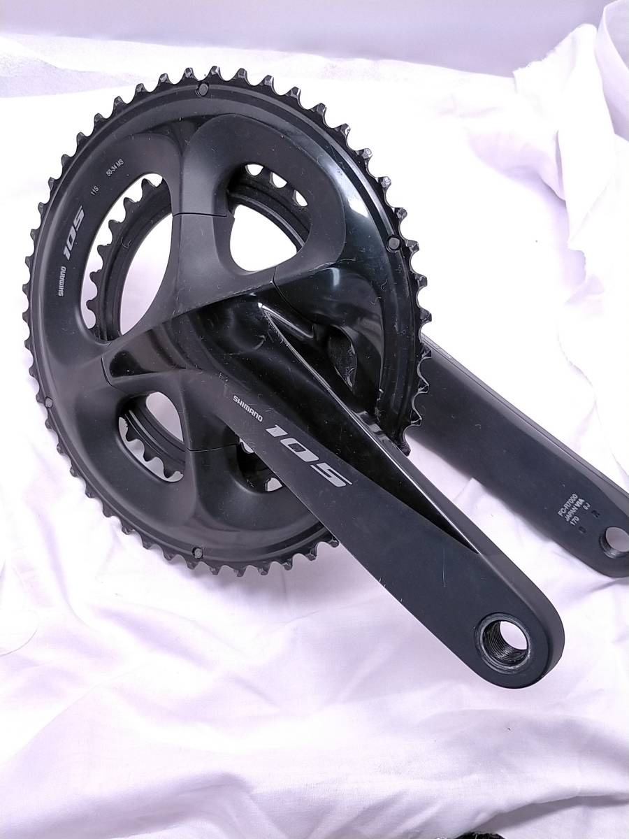 ☆SHIMANO シマノ FC-R7000 105 170mm 50/34T 2x11s 右クランク BCD