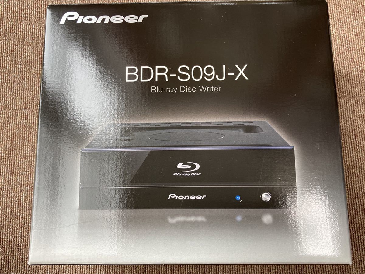 美品 Pioneer BDR-S09J-X SATA 内蔵 ブルーレイドライブ PowerDVD 再生ソフト付き オーディオ向け