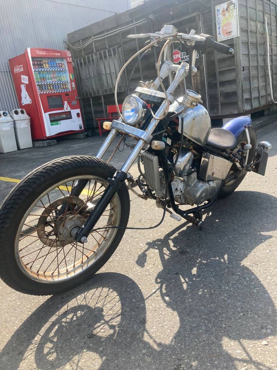 AC13　マグナ50　フルカスタム　検索JAZZ　スティード　バルカン　ビラーゴ　ドラッグスター アメリカンカスタムバイク「ホンダ