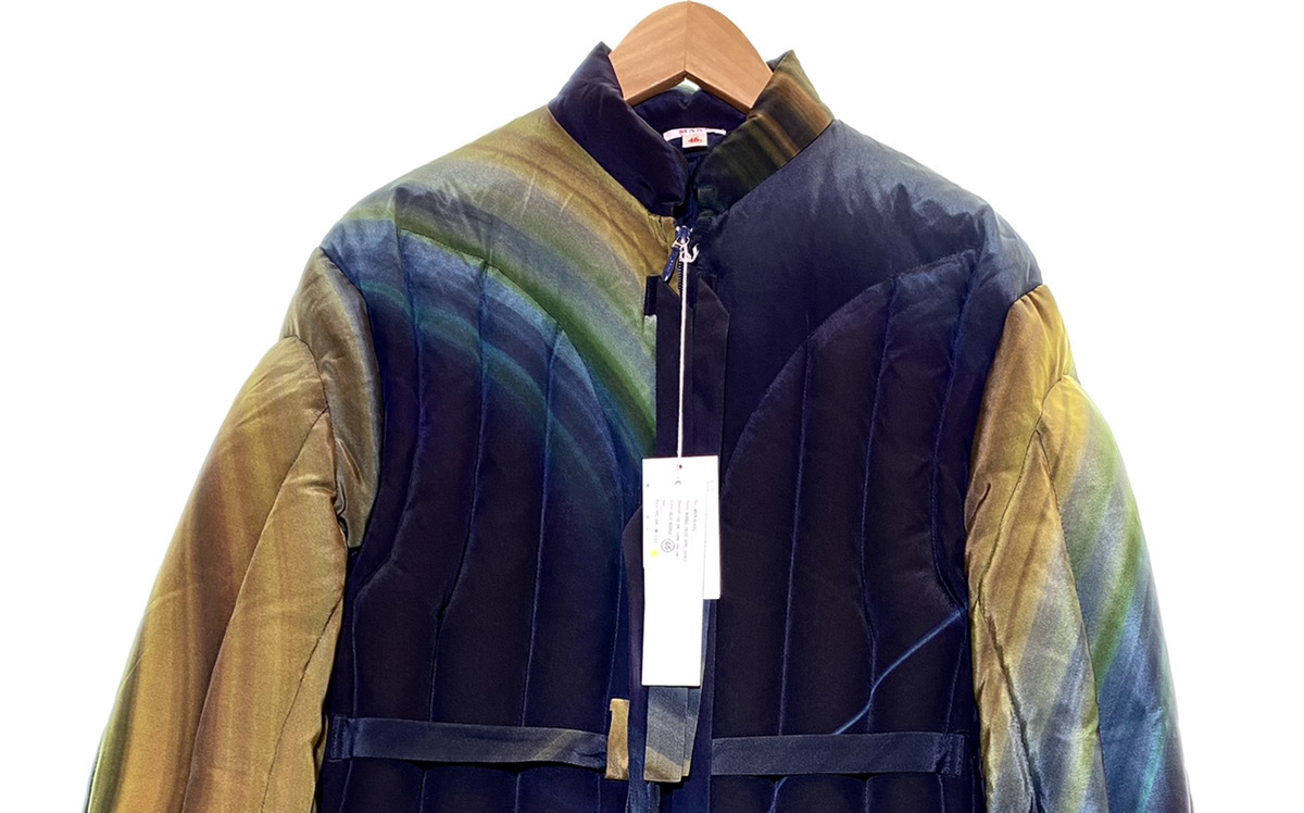 ◯ MASU エムエーエスユー 20AW MARBLE PRINT DOWN JACKET マーブル 