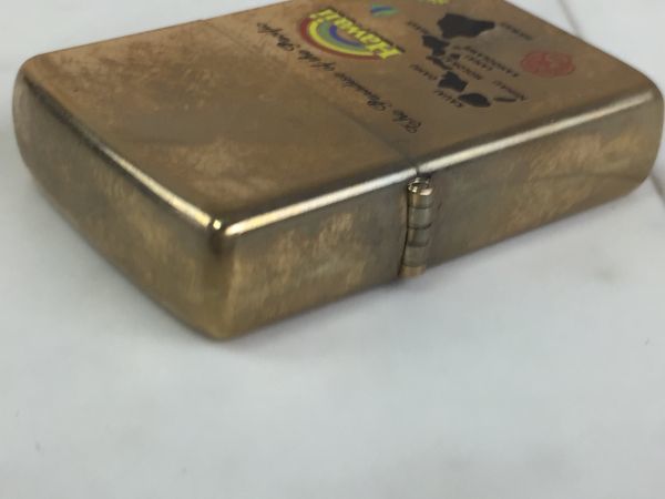 ライター ZIPPO ジッポー Solid Brass Hawaii 1932 1987 ロゴ 喫煙具 M