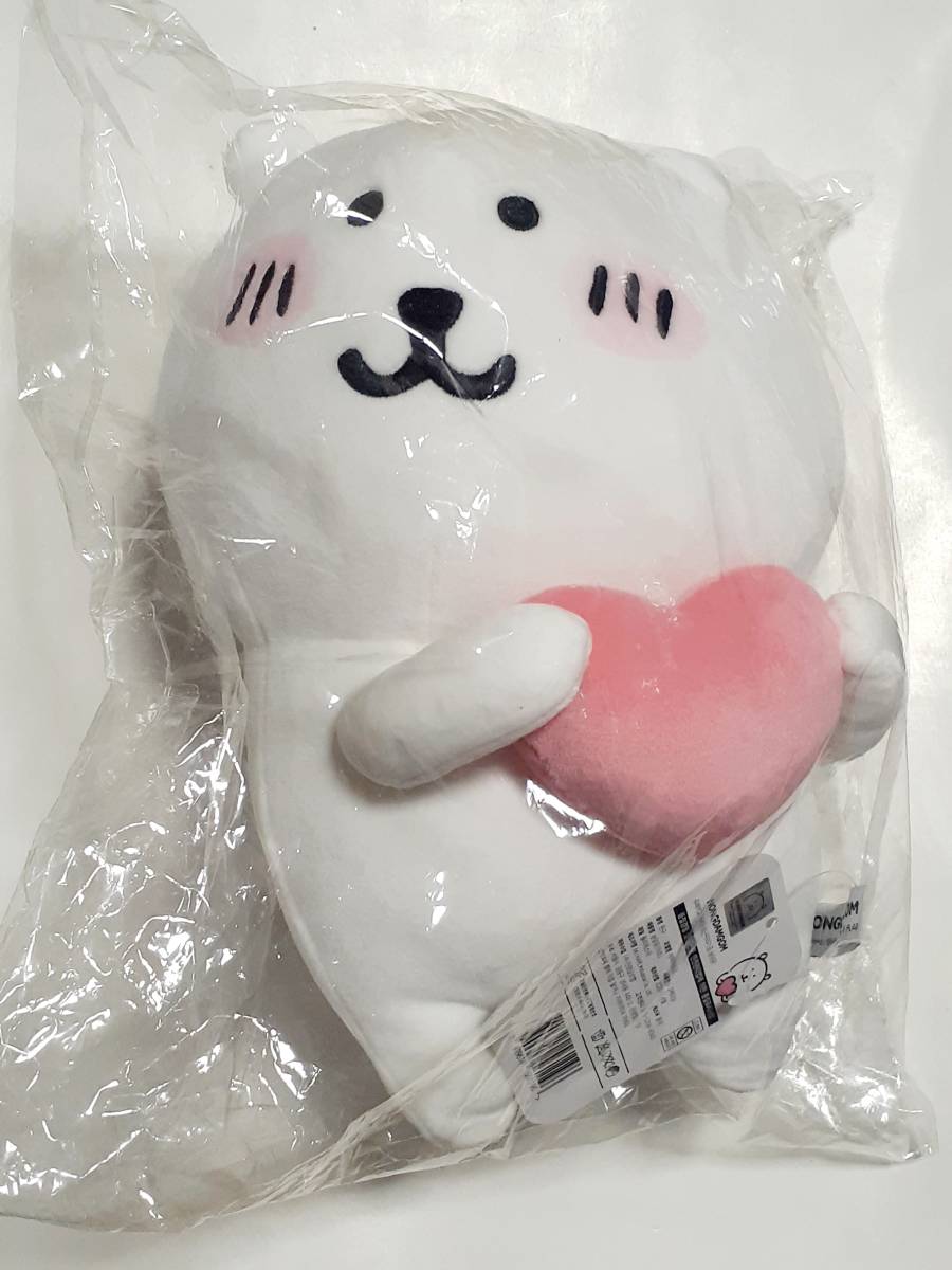 韓国限定　自分ツッコミくま　ぬいぐるみ　NONGDAMGOM 自分ツッコミくま 韓国限定 ハート ぬいぐるみ NONGDAMGOM LINE