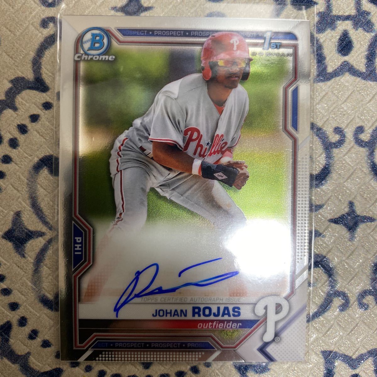 topps bowman 2021 johan rojas auto 1円スタート(Topps)｜売買されたオークション情報、yahooの商品 ...