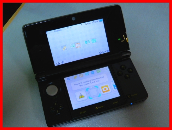激レア 海外版 任天堂 ニンテンドー 3DS Nintendo 本体のみ ジャンク品  