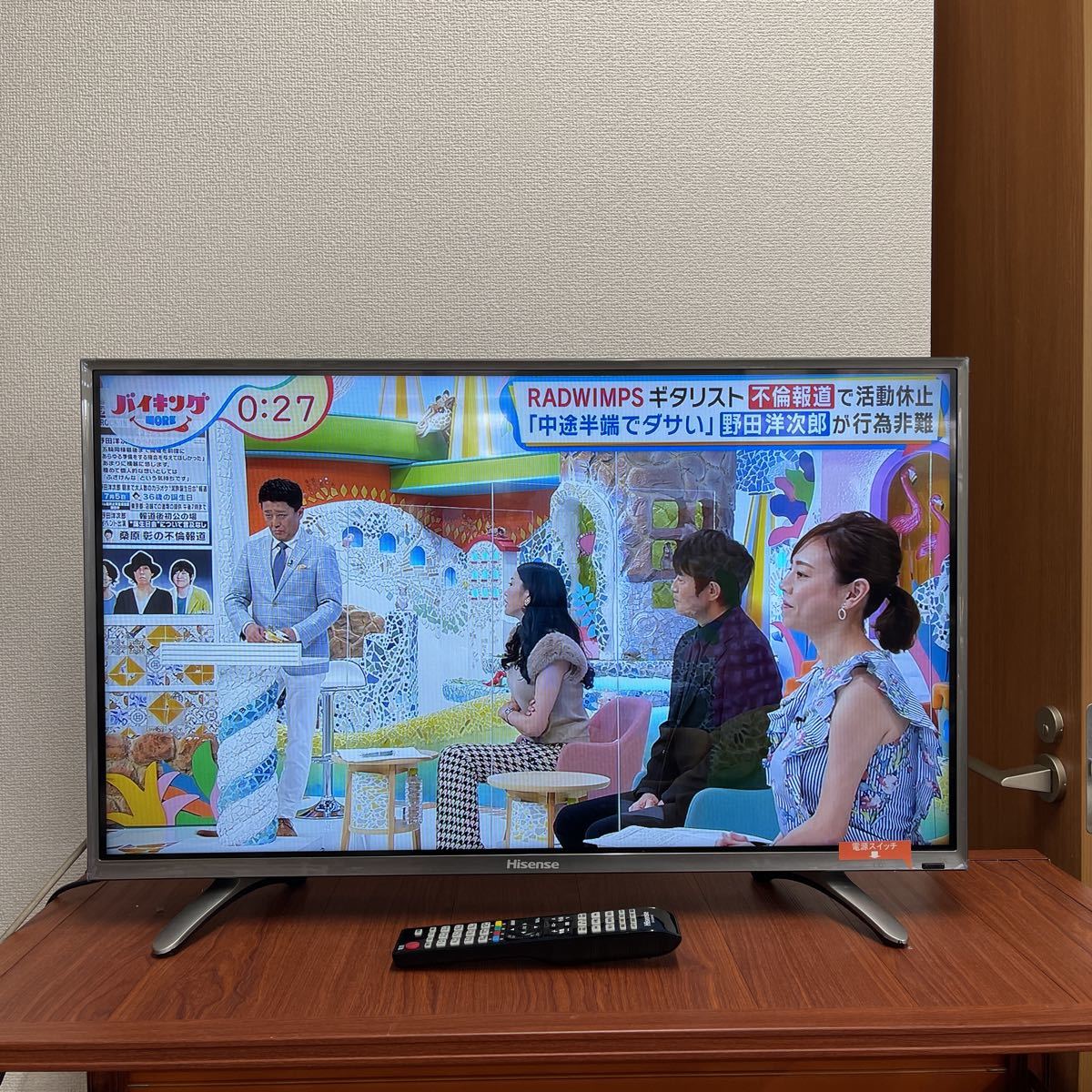 最新作，安い ☆Hisense 2015年製LED液晶TV HS32K225☆