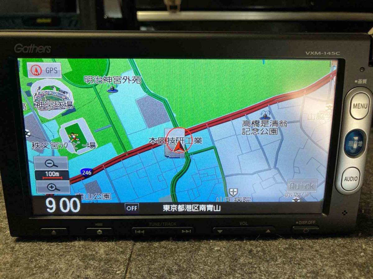 ☆通電OK☆ ホンダ 純正 Gathers メモリーナビ インターナビ カーナビ