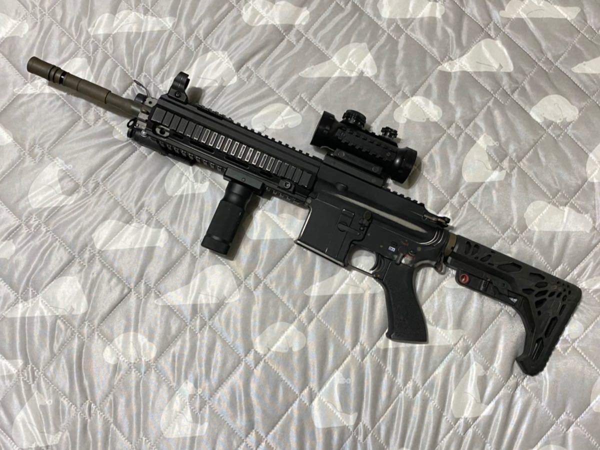 WE ガスブローバック HK416 リアル刻印 H&K HK416C HK416D 特別 