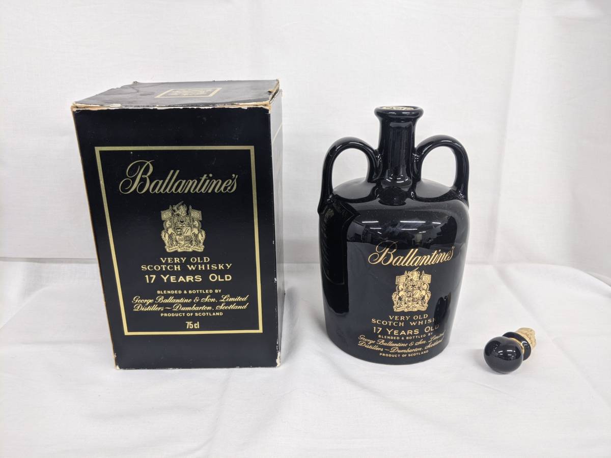 【未開栓・箱付】 バランタイン(Ballantine's)3本セット【旧ボトル】 未開栓・箱付 バランタイン(Ballantine's)3本セット旧ボトル