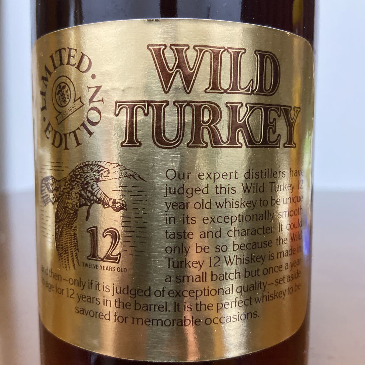 WILD TURKEY 12年 ワイルド ターキー リミテッド エディション
