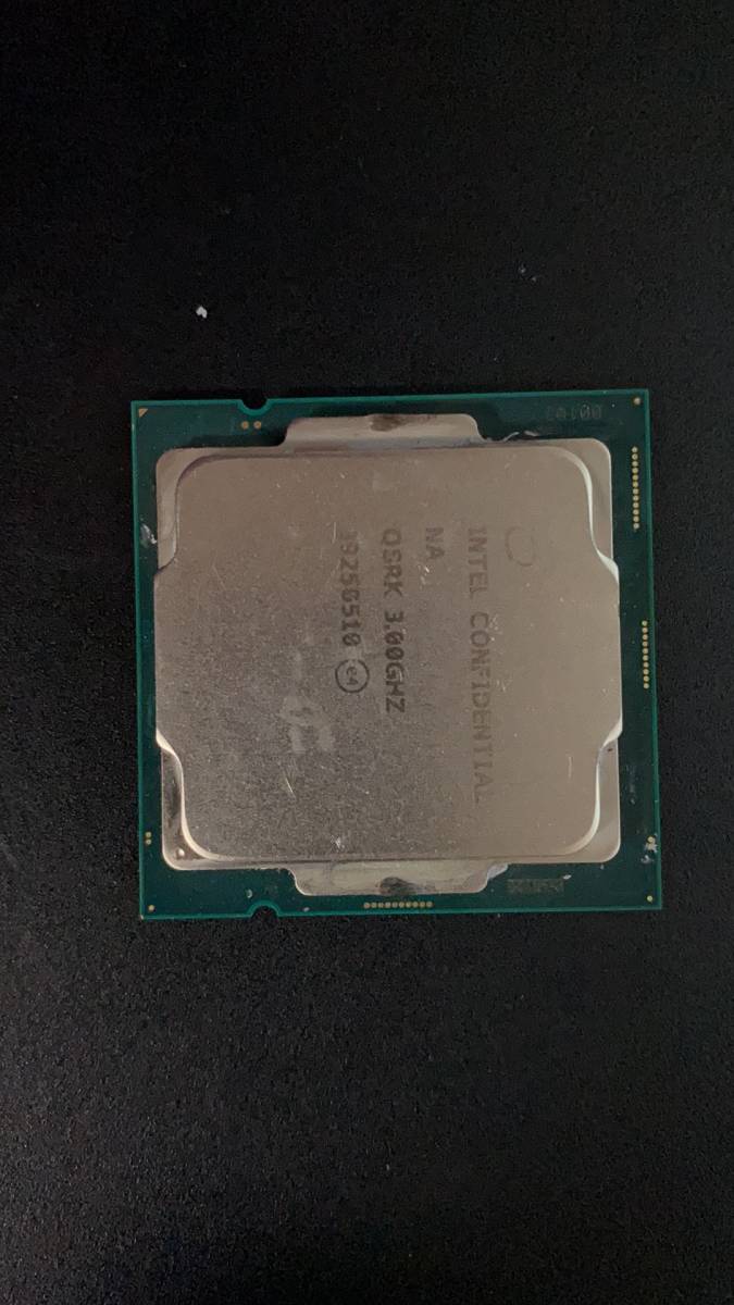 Intel I5-10500 テスト版 LGA 2011 中古分解品 BIOS起動確認 Intel
